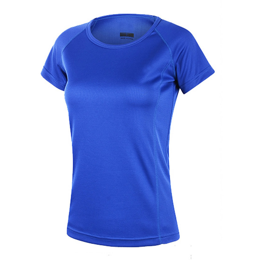 Wholesale Women Sports T-Shirts preshrunk Short sleeve