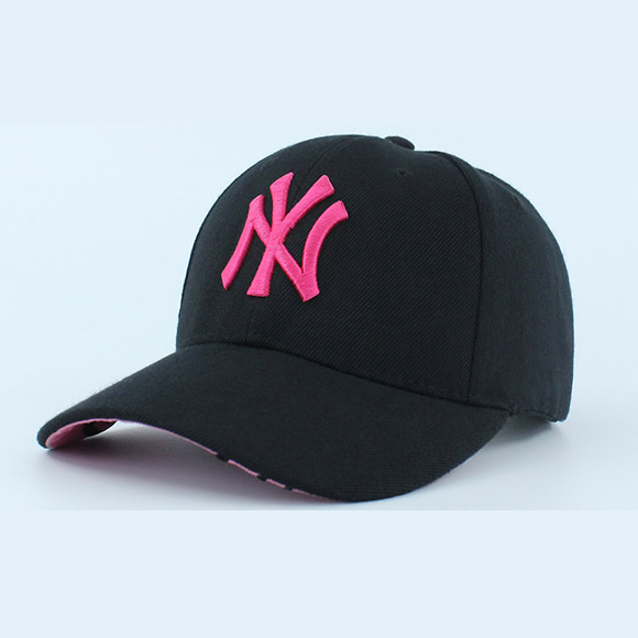 Baseball caps 3D embroidery Black 5 Panel dad hats
