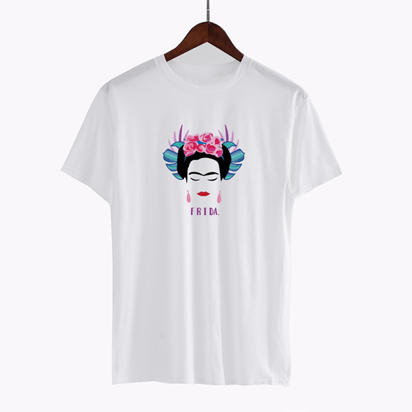 New collection ROUND-NECK T-SHIRT WITH SCREEN-PRINTED