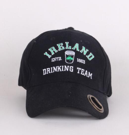 Bottle opener brim Baseball cap customized logo and size