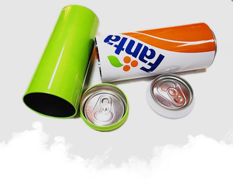 Tin box-POP Top can shape package for towel/candy/underwear