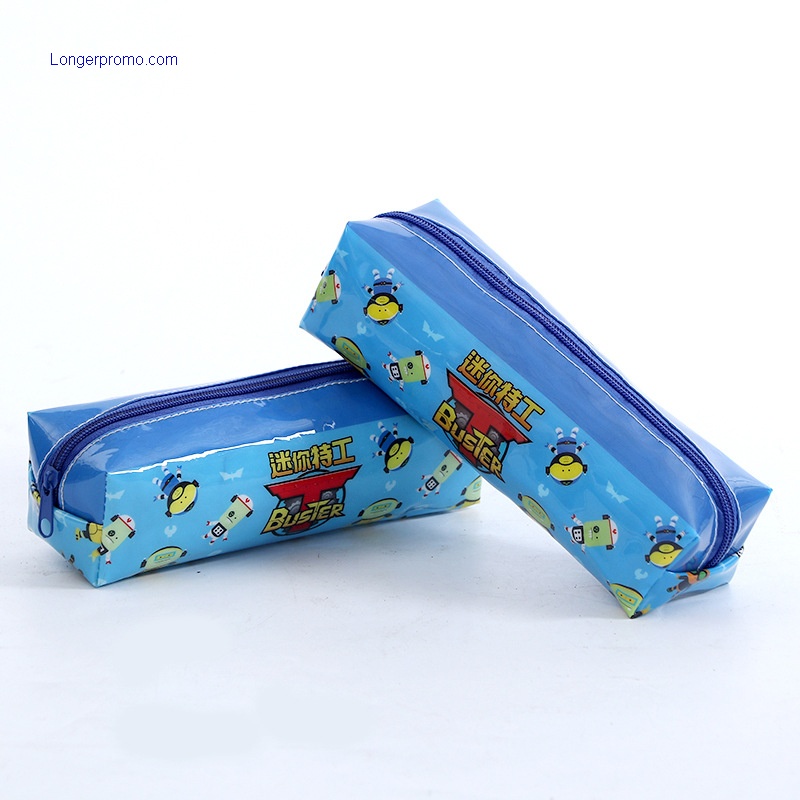 PVC Pencil bag/PVC comestic bag / LOGO Printed customized bag