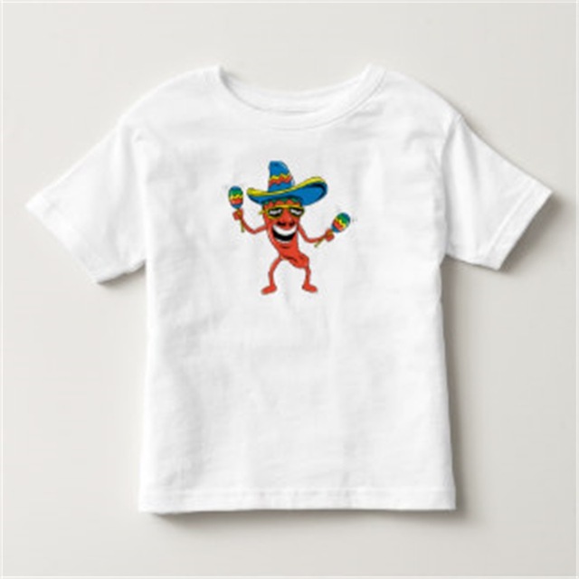 wholesale O neck kids 100% organic cotton short sleeveT-shirt with printing