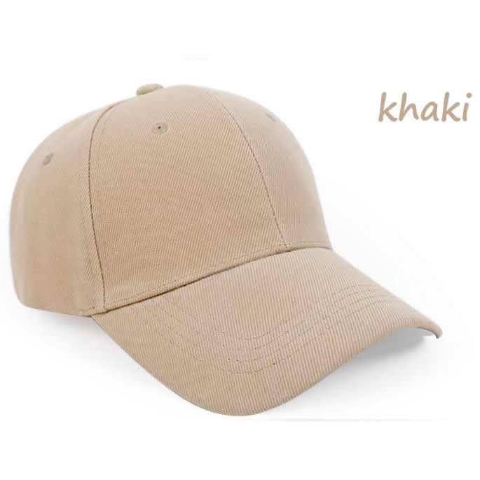 Structured 6 panel cotton cap with embroidered eyelets-Khaki